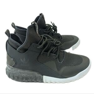 Adidas Tubular X Green High Top Sneaker Shoes Size 10.5 New In Box